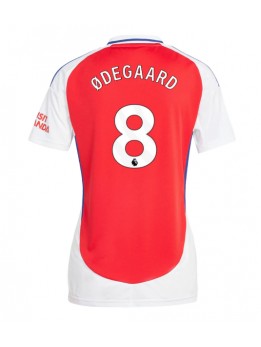 Billige Arsenal Martin Odegaard #8 Hjemmedrakt Dame 2024-25 Kortermet